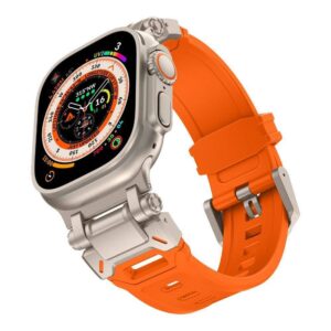 Apyrankė laikrodžiui Apple Watch 4 / 5 / 6 / 7 / 8 / 9 / SE / Ultra 1 / 2 (42 / 44 / 45 / 49 mm) Tech-Protect Delta Pro TItanium - Image 3