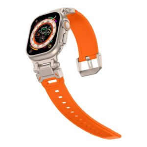 Apyrankė laikrodžiui Apple Watch 4 / 5 / 6 / 7 / 8 / 9 / SE / Ultra 1 / 2 (42 / 44 / 45 / 49 mm) Tech-Protect Delta Pro TItanium - Image 5