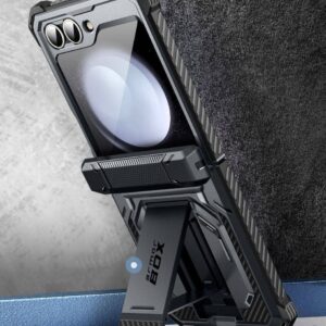 Samsung Galaxy Z Flip6 Supcase IBLSN ArmorBox dėklas telefonui juodos spalvos - Image 3