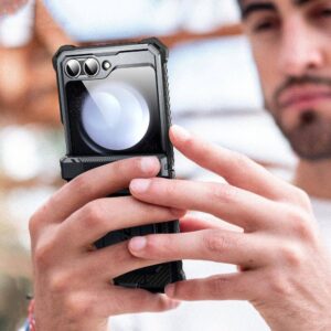 Samsung Galaxy Z Flip6 Supcase IBLSN ArmorBox dėklas telefonui juodos spalvos - Image 8