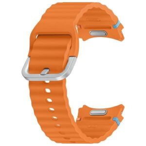 Originali apyrankė laikrodžiui Samsung Galaxy Watch 4 / 5 / 6 / 7 Sport Band (ET-SNL30SOEGEU) orange - Image 3