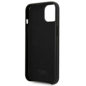 Karl Lagerfeld KLHCP14MFWHK Apple iPhone 14 Plus 6,7" dėklas telefonui juodos spalvos Leather Perforated Logo - Image 7