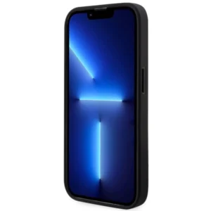 Karl Lagerfeld KLHCP14XSANKCPK Apple iPhone 14 Pro Max 6.7" dėklas telefonui juodos spalvos Saffiano Karl & Choupette - Image 5