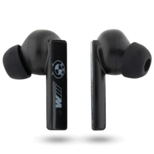 BMW Bluetooth ausinės BMWSES20MAMK TWS + docking station juodos spalvos M Collection - Image 4