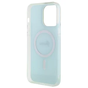 Guess IML Iridescent MagSafe Apple iPhone 15 Pro - dėklas telefonui turkio spalvos - Image 7