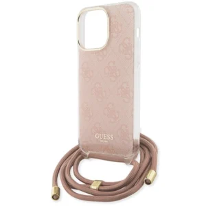Guess Crossbody Cord 4G Print Apple iPhone 15 Pro Max - dėklas telefonui rožinės spalvos - Image 5