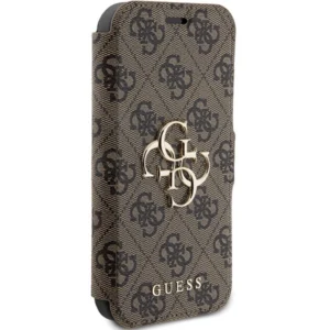 Guess 4G Metal Logo Apple iPhone 15 Pro - dėklas telefonui rudos spalvos - Image 4