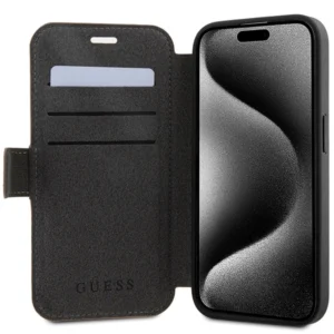 Guess 4G Metal Logo Apple iPhone 15 Pro Max - dėklas telefonui rudos spalvos - Image 5