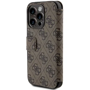 Guess 4G Metal Logo Apple iPhone 15 Pro Max - dėklas telefonui rudos spalvos - Image 6