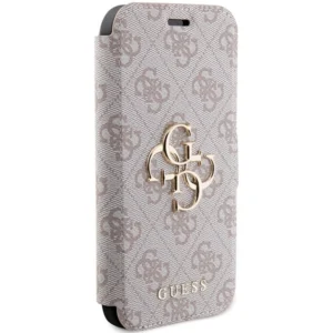 Guess 4G Metal Logo Apple iPhone 15 Pro Max - dėklas telefonui rožinės spalvos - Image 4