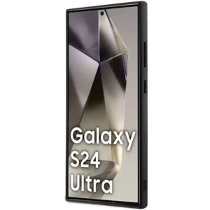 Guess GUHCS24LPGS4TDW S24 Ultra S928 dėklas telefonui rudos spalvos Grip Stand 4G Triangle Strass - Image 5