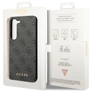 Guess 4G Charms Collection Samsung Galaxy A35 - dėklas telefonui juodos spalvos - Image 8