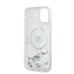 Karl Lagerfeld Liquid Glitter Choupette Head MagSafe Apple iPhone 11 / Xr - dėklas telefonui skaidrus - Image 7