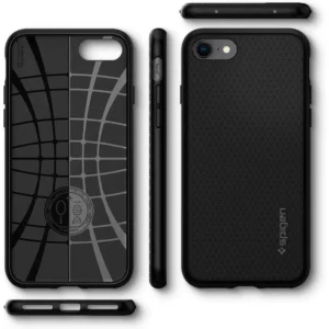Spigen LIQUID AIR Apple iPhone 7 / 8 / SE 2020 / 2022 BLACK - Image 3