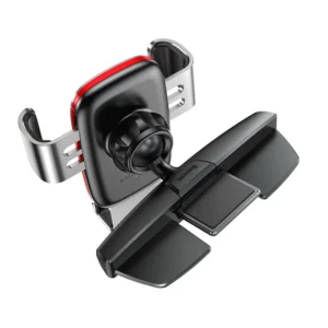 Baseus Metal Age Gravity Car Mount metal car gravity holder for CD slot silver (SUYL-J0S) - Image 3