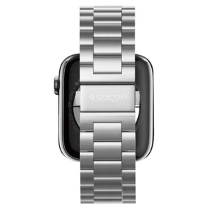 Spigen Modern Fit apyrankė Apple Watch 4 / 5 / 6 / 7 / 8 / 9 / SE / Ultra (42 / 44 / 45 / 49 mm) sidabro spalvos - Image 7