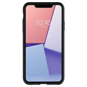Spigen Liquid Air Apple iPhone 11 telefono dėklas matinės juodos spalvos - Image 4