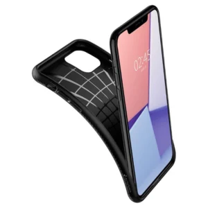 Spigen Liquid Air Apple iPhone 11 telefono dėklas matinės juodos spalvos - Image 9
