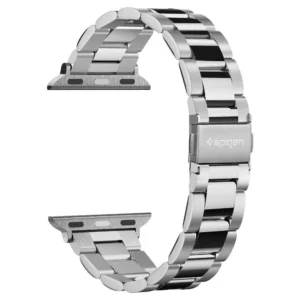 Spigen Modern Fit apyrankė Apple Watch 4 / 5 / 6 / 7 / 8 / SE (38 / 40 / 41mm) sidabro spalvos - Image 3