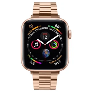 Spigen Modern Fit apyrankė Apple Watch 4 / 5 / 6 / 7 / 8 / SE (38 / 40 / 41mm) aukso spalvos - Image 4