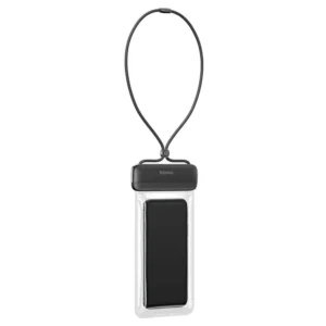 Baseus universalus vandeniui atsparus telefono dėklas (max 7.2'') baseinui IPX8 juodos spalvos (ACFSD-DG1) - Image 3