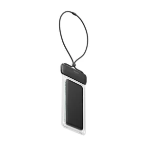 Baseus universalus vandeniui atsparus telefono dėklas (max 7.2'') baseinui IPX8 juodos spalvos (ACFSD-DG1) - Image 6