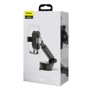 Baseus telescopic gravity car holder for the windshield black (SUYL-TK01) - Image 5