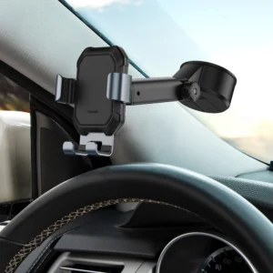 Baseus telescopic gravity car holder for the windshield black (SUYL-TK01) - Image 9