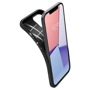 Spigen Liquid Air Apple iPhone 12/12 Pro telefono dėklas matinės juodos spalvos - Image 7