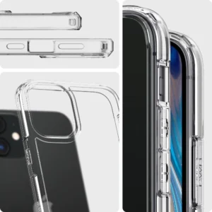 Spigen Ultra Hybrid Apple iPhone 12 Mini Crystal telefono dėklas skaidrus - Image 9