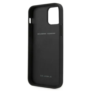 Ferrari FEHQUHCP12LBK Apple iPhone 12 Pro Max 6.7" dėklas telefonui juodos spalvos Off Track Quilted - Image 5