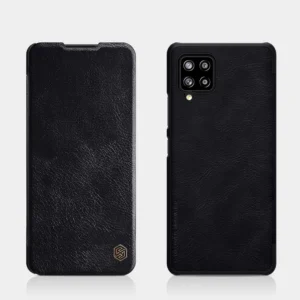 Nillkin Qin leather holster case Samsung Galaxy A42 5G dėklas telefonui juodos spalvos - Image 7