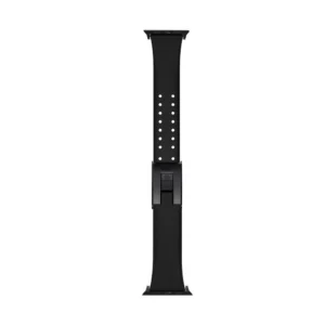 Baseus Slip-Thru apyrankė Apple Watch 3/4/5/6/SE 38mm/40mm juodos spalvos (LBWSE-01) - Image 2