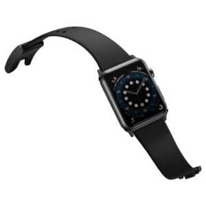 Baseus Slip-Thru apyrankė Apple Watch 3/4/5/6/SE 38mm/40mm juodos spalvos (LBWSE-01) - Image 3