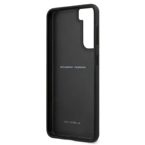 Ferrari FEOSIHCS21MBK S21 Plus G996 dėklas telefonui juodos spalvos Off Track Leather Nylon Stripe - Image 7