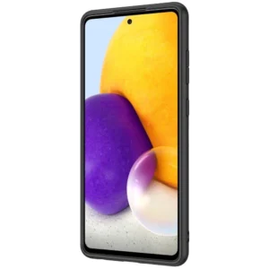 Nillkin Textured durable reinforced with gel frame and nylon back Samsung Galaxy A72 4G dėklas telefonui juodos spalvos - Image 4