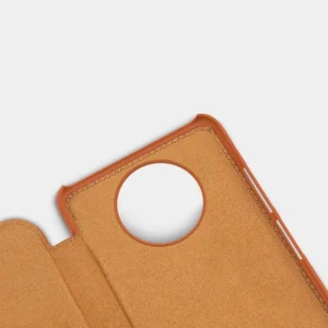 Nillkin Qin leather holster Xiaomi Redmi Note 9T 5G dėklas telefonui rudos spalvos - Image 7