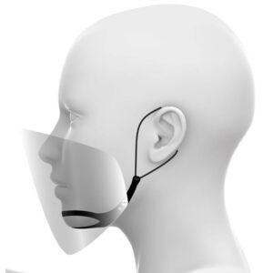 Half-helmet half-visior covering the mouth and nose MyScreen SmartSHIELD - Image 3