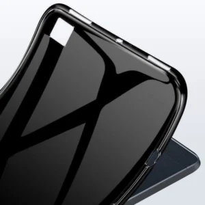 Slim ultra thin Samsung Galaxy Tab S7 Lite dėklas planšetiniam kompiuteriui juodos spalvos - Image 5