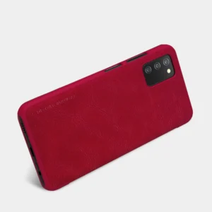 Nillkin Qin leather holster Samsung Galaxy A03s dėklas telefonui raudonos spalvos - Image 3