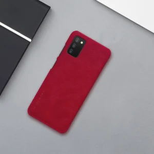 Nillkin Qin leather holster Samsung Galaxy A03s dėklas telefonui raudonos spalvos - Image 4