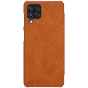 Nillkin Qin leather holster Samsung Galaxy A22 4G dėklas telefonui rudos spalvos - Image 2