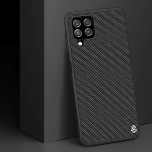 Nillkin Textured durable reinforced with gel frame and nylon back Samsung Galaxy A22 4G dėklas telefonui juodos spalvos - Image 7