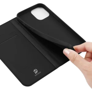Dux Ducis Skin Pro Booktype iPhone 13 Pro dėklas telefonui juodos spalvos - Image 8