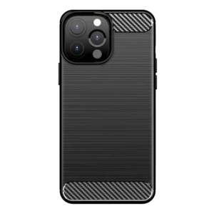 Carbon Flexible TPU Apple iPhone 13 Pro Max dėklas telefonui juodos spalvos - Image 8
