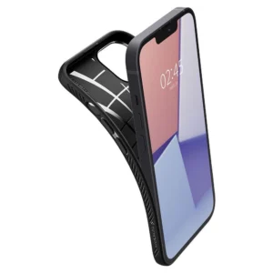 Spigen Liquid Air Apple iPhone 13 Mini matinės juodos spalvos - Image 8