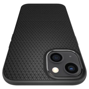 Spigen Liquid Air Apple iPhone 13 Mini matinės juodos spalvos - Image 9