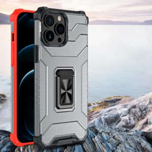 Crystal Ring Kickstand Tough Rugged Apple iPhone 13 Pro Max žalios spalvos - Image 8