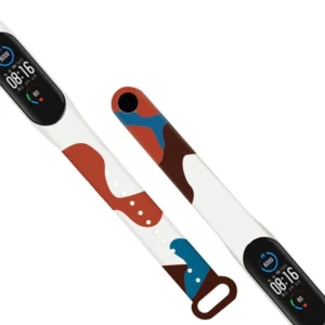 Apyrankė Moro Xiaomi Mi Band 4 / Mi Band 3 silikoninė Apyrankė Camo Watch Bracelet - Image 3