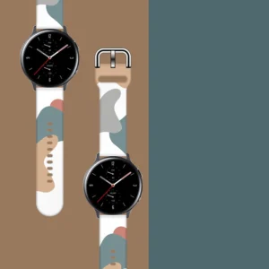 Moro apyrankė Samsung Galaxy Watch 42mm silikoninė Apyrankė Camo Watch Bracelet - Image 3
